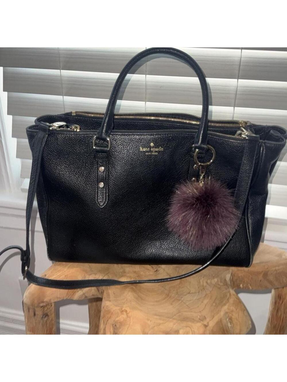 Kate Spade Mulberry Street Leighann Tote & POM